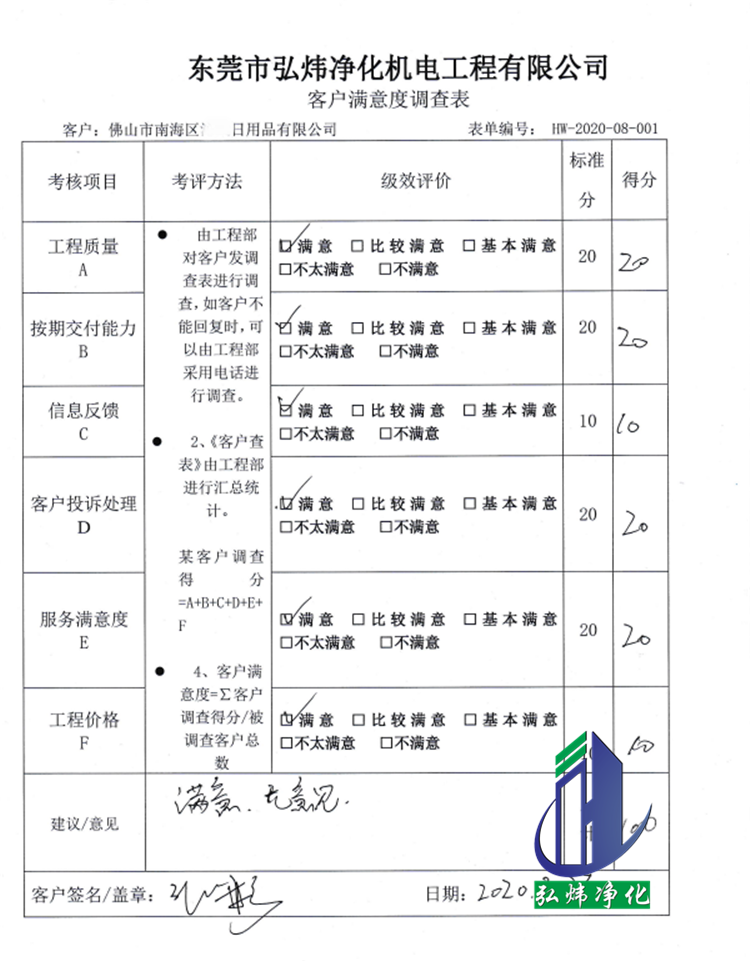 凈化車間工程